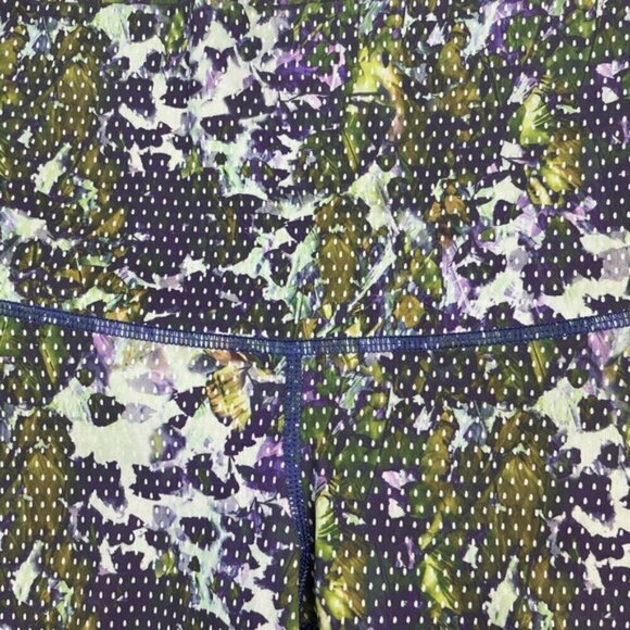 LULULEMON Wunder Under Crop II 4 Floral Sport White Multi - Picture 6 of 9